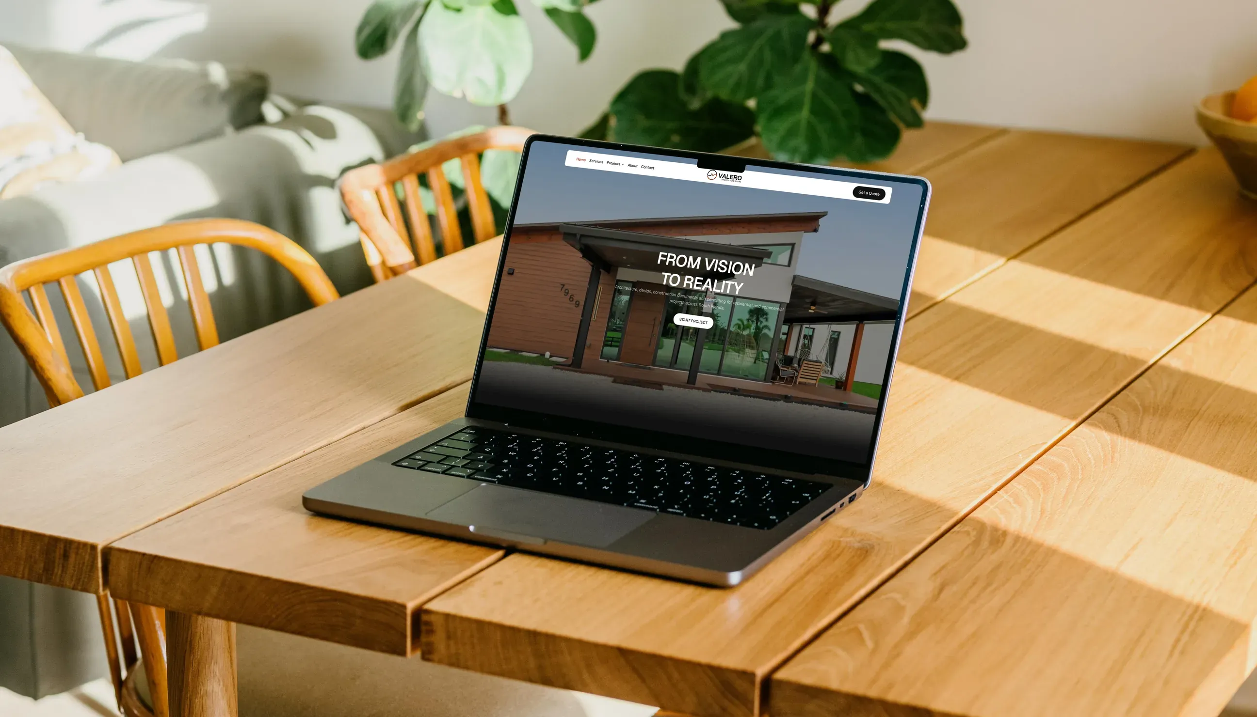 Valero Architecture Studio website
